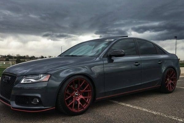 Custom Audi wheels and trim