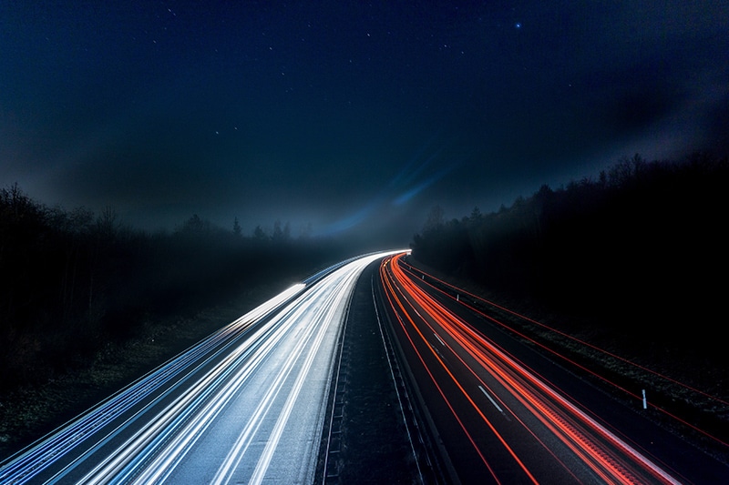 Driving at night