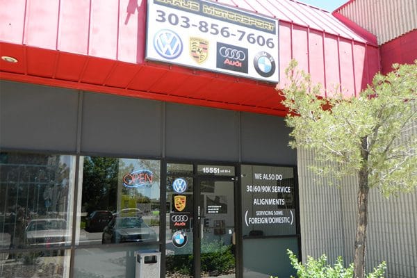 The Shaus Motorsport shop